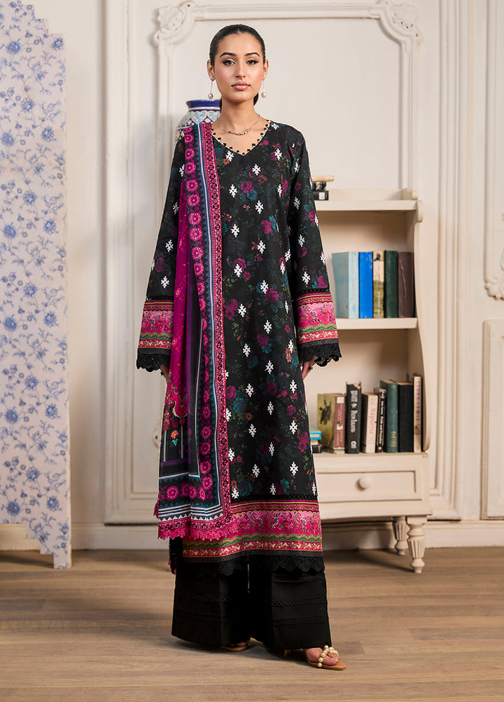 Raha Summer Prints by RajBari Unstitched Printed Lawn 3 Piece Suit RB26URVI D-7 - Summer Collection