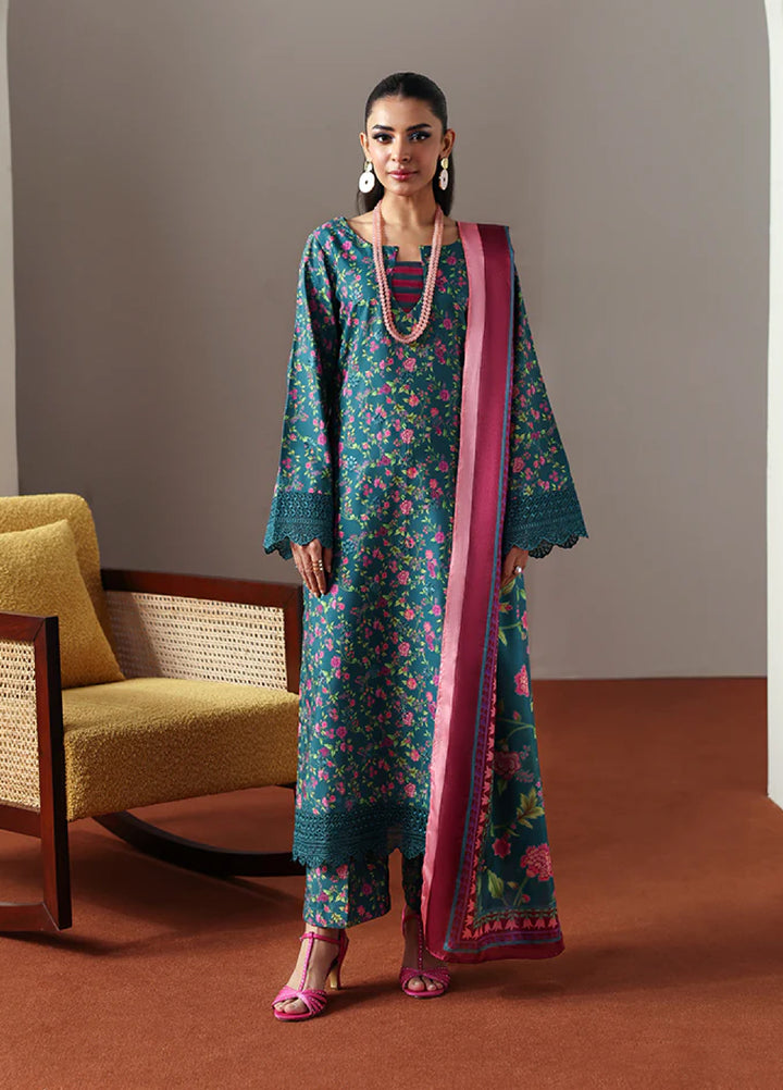 Basics by Gulaal Pret Embroidered Poly Lawn 3 Piece PL-07 Zeiren - Summer Collection