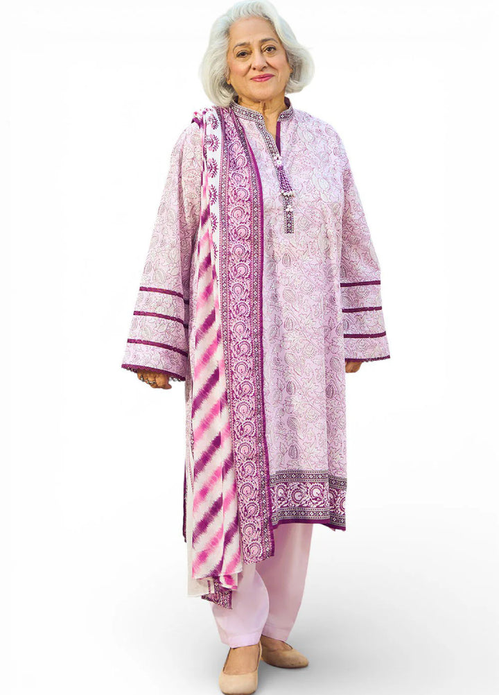 Tribute To Mother by Gul Ahmed Unstitched Printed Lawn 3 Piece Suit GA26UTM CL-52691 B - Summer Collection