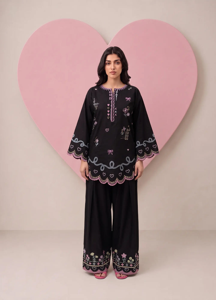 Scherezade Women RTW Embroidered Lawn Cotton 3 Piece Suit CONFETTI - Casual Collection