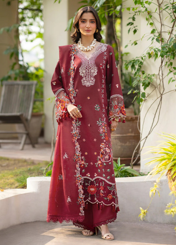 Angan by Mahnur Unstitched Embroidered Lawn 3 Piece Suit MN26UAL AAN-001 - Summer Collection