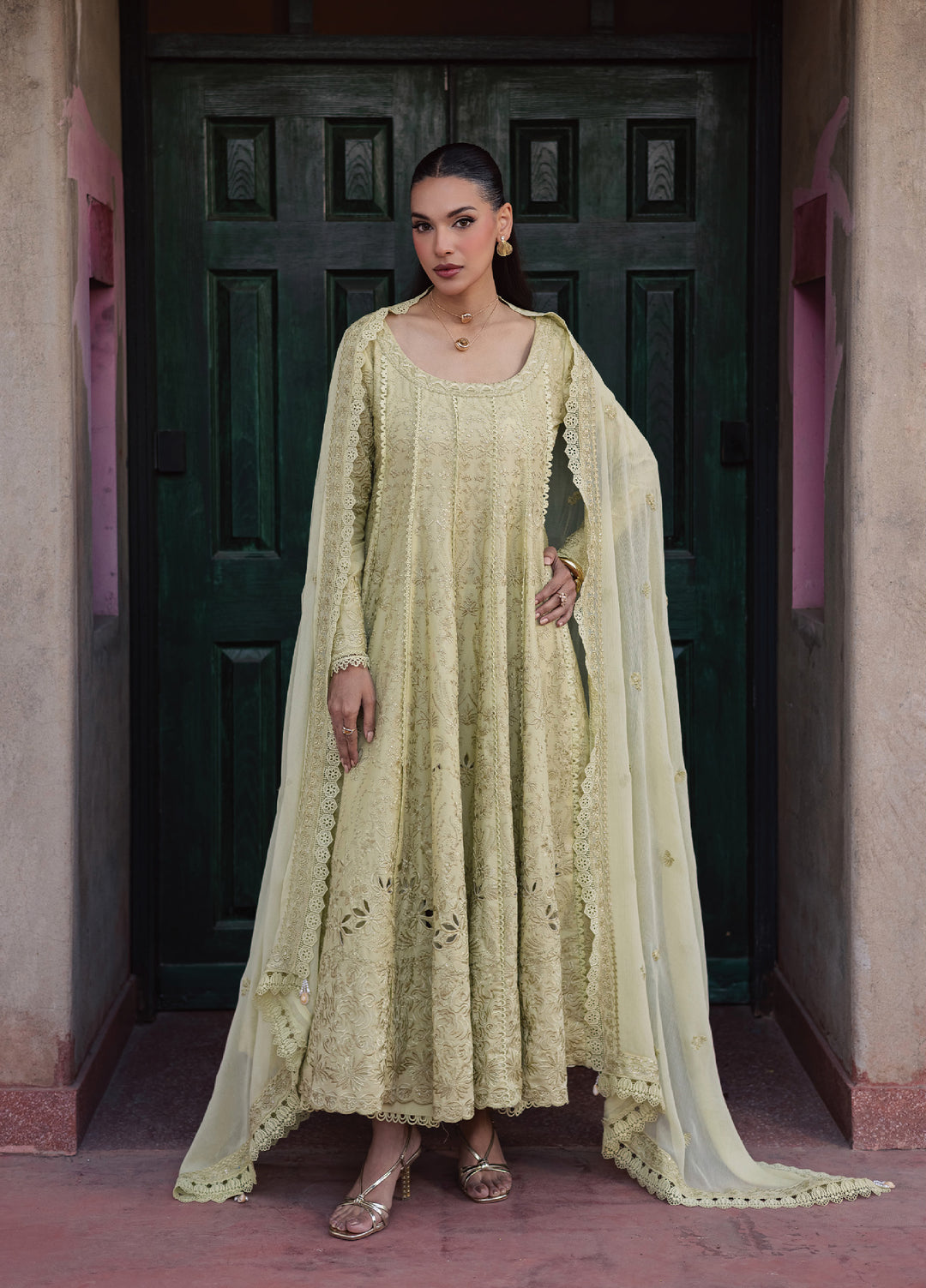 Celia by Zarposh Unstitched Embroidered Luxury Lawn 3 Piece Suit ZR26UCL ELVIA - Festive Collection