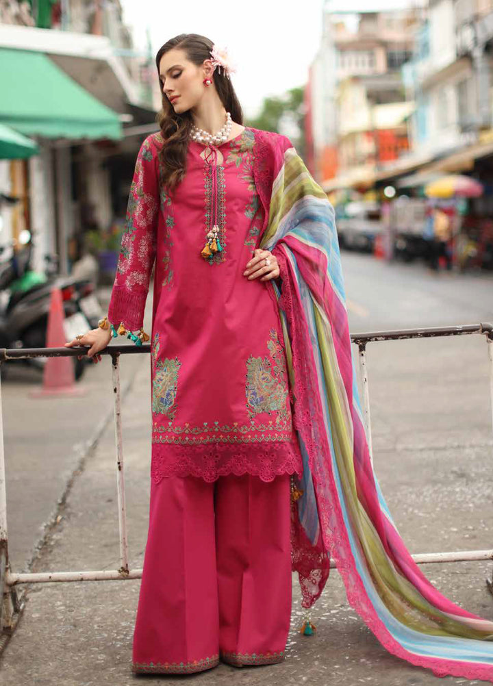 Signature by Charizma Unstitched Printed Lawn 3 Piece Suit CHR26USL CS6-04 - Summer Collection