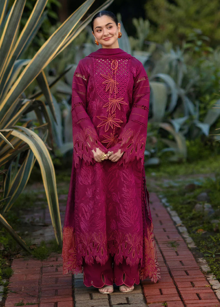 Rang Rasiya Unstitched Embroidered Luxury Lawn 3 Piece Suit RR26ULE AYRA - Eid Collection