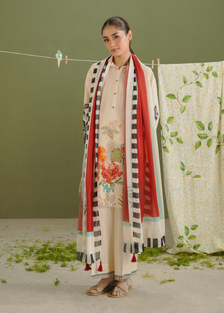 Coco by Zara Shahjahan Unstitched Printed Lawn 3 Piece Suit CZS26PS ZCP-26 03 A - Summer Collection