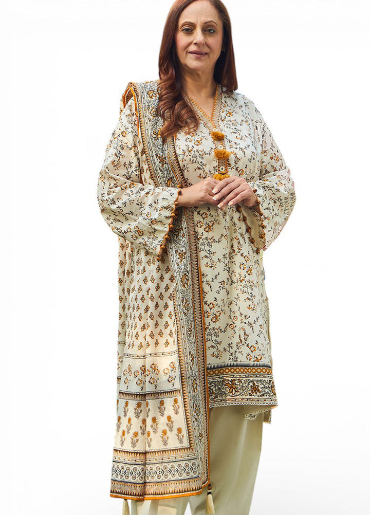 Tribute To Mother by Gul Ahmed Unstitched Printed Lawn 3 Piece Suit GA26UTM CL-62117 A - Summer Collection