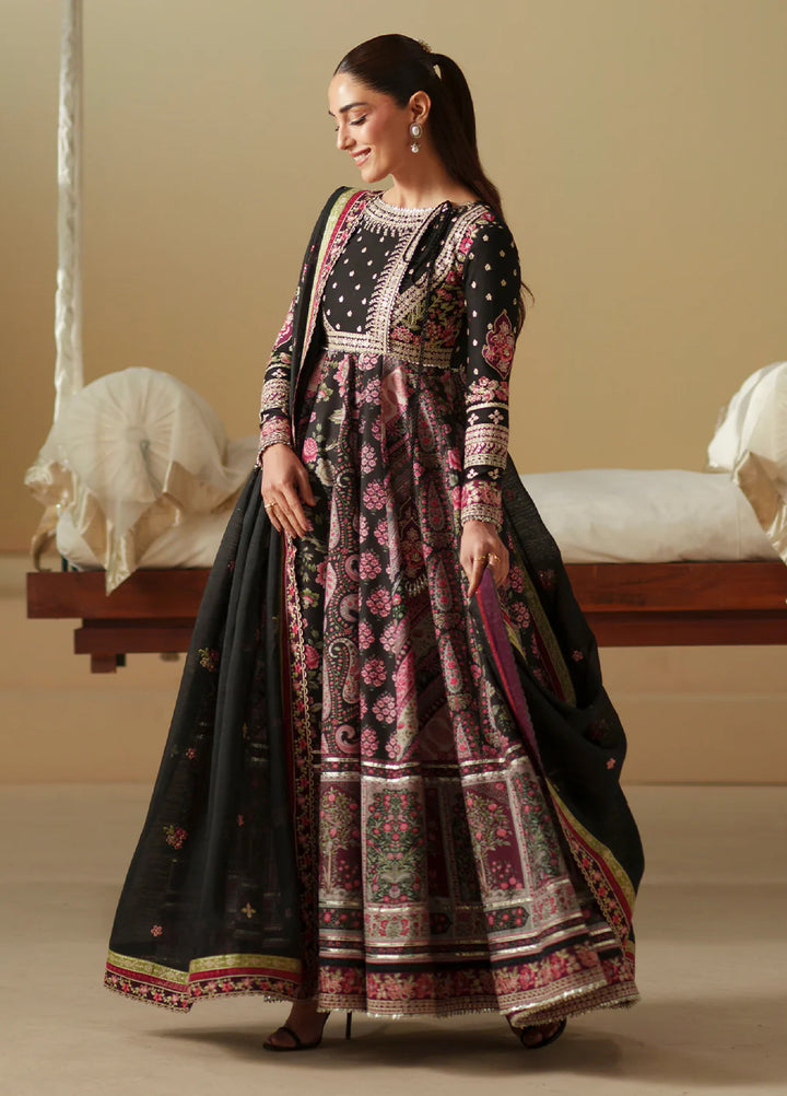 Mashriq by Bin Ilyas Unstitched Embroidered Lawn 3 Piece Suit BI26UML D115B - Festive Collection