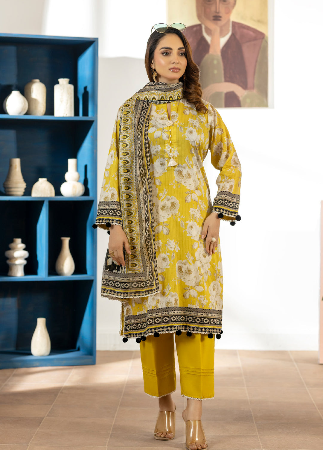 Salina by Regalia Textiles Unstitched Digital Printed Lawn 3 Piece Suit RG26SUVIII D-4 - Summer Collection