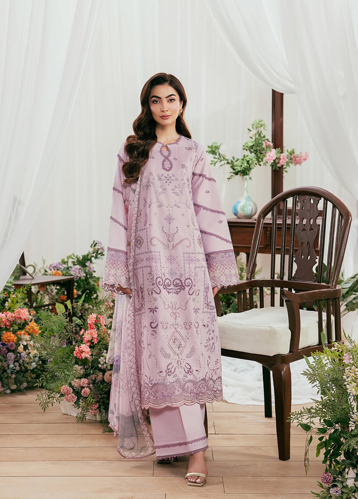 Zync by Florent Unstitched Embroidered Lawn 3 Piece Suit FL26ULZ FZ-7B - Summer Collection