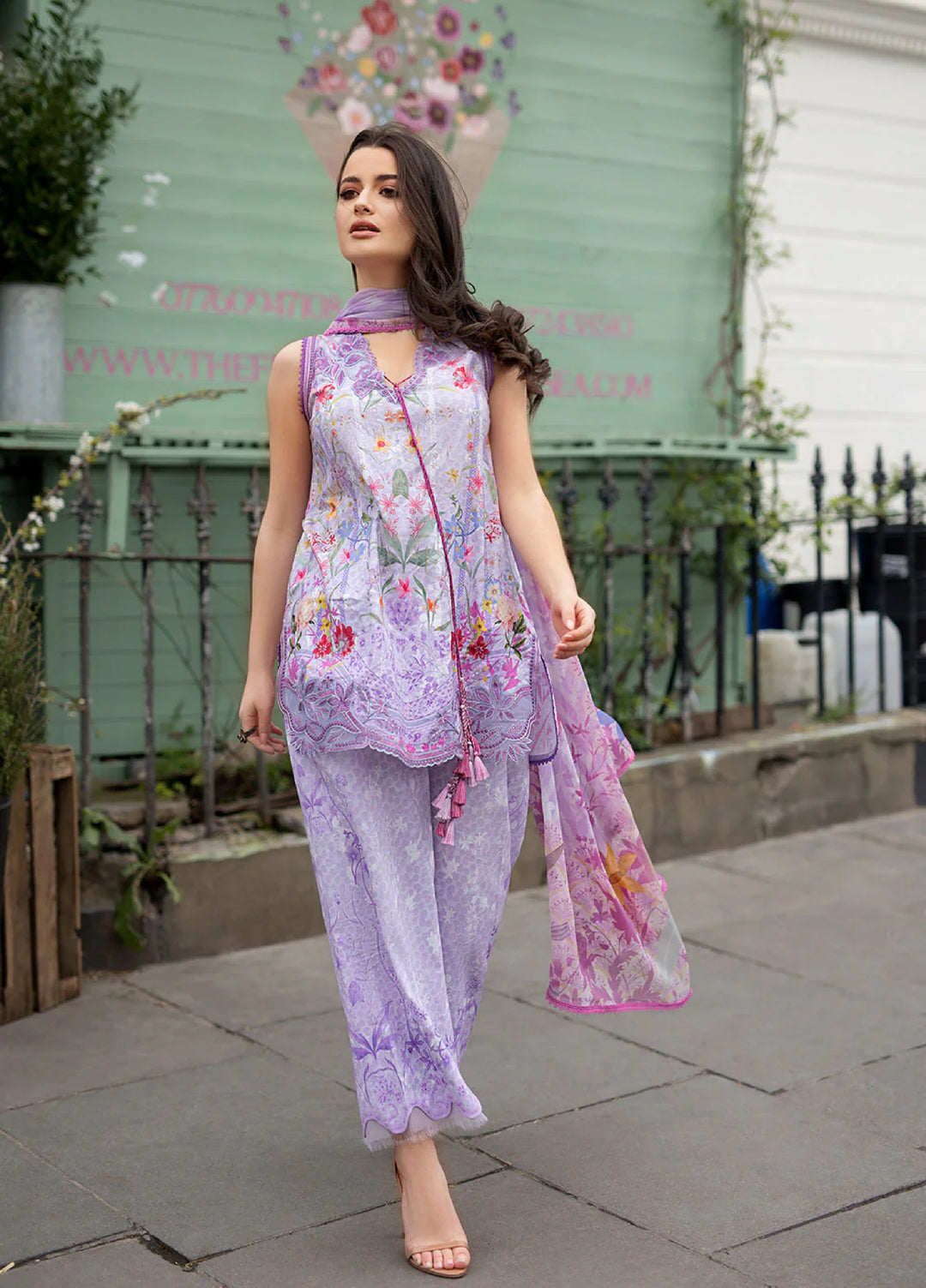 Sobia Nazir Prints Unstitched Embroidered Lawn 3 Piece Suit SN26UPL D-03A - Summer Collection