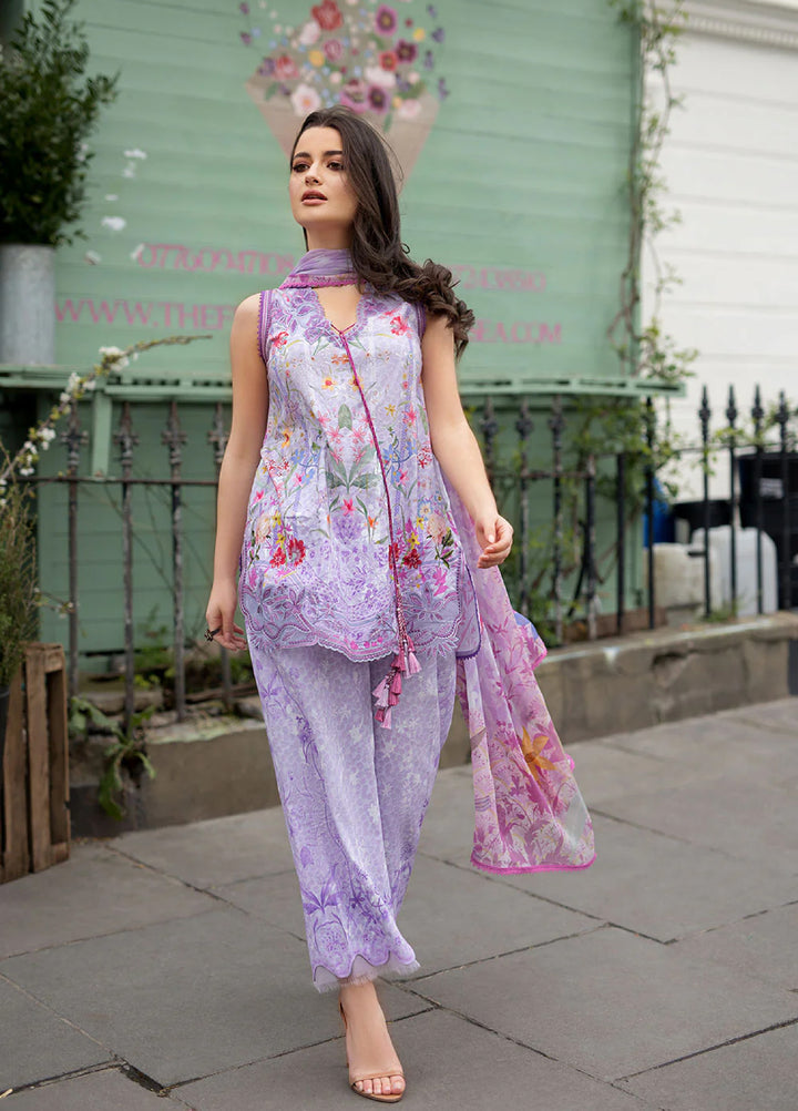 Sobia Nazir Prints Unstitched Embroidered Lawn 3 Piece Suit SN26UPL D-03A - Summer Collection