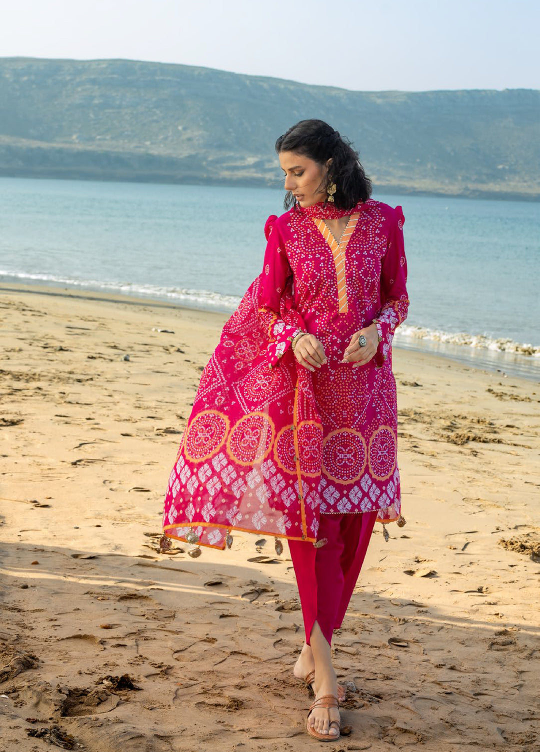 The Chunri by Gul Ahmed Unstitched Printed Lawn 3 Piece Suit GA26UTCL CL-62170 B - Summer Collection