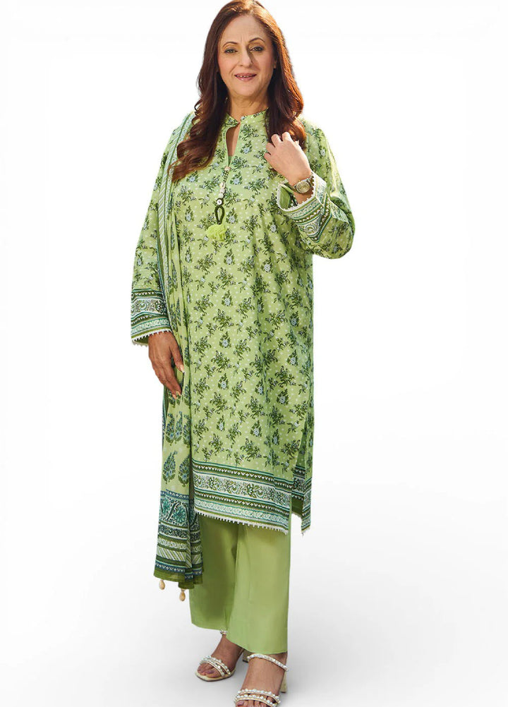 Tribute To Mother by Gul Ahmed Unstitched Printed Lawn 3 Piece Suit GA26UTM CL-62116 B - Summer Collection