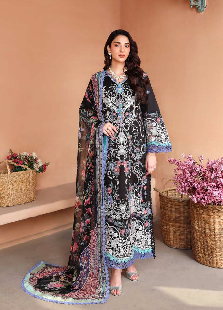 Summer Reverie by Roheenaz Unstitched Embroidered Lawn 3 Piece Suit RN26USR D-7 VIRELLA - Festive Collection