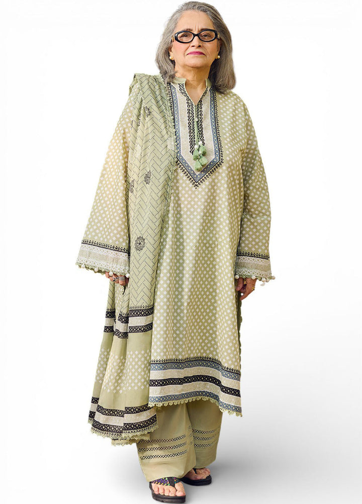 Tribute To Mother by Gul Ahmed Unstitched Printed Lawn 3 Piece Suit GA26UTM CL-62103 B - Summer Collection
