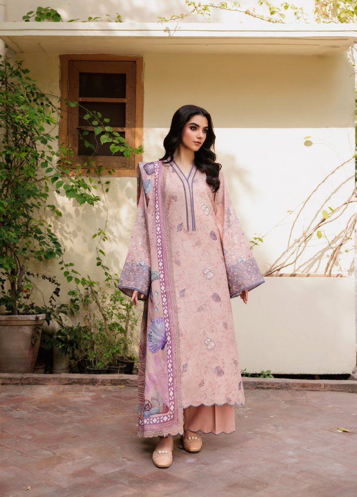 Zync by Florent Whispers Unstitched Embroidered Modal 3 Piece FL25WW FL-4A - Winter Collection