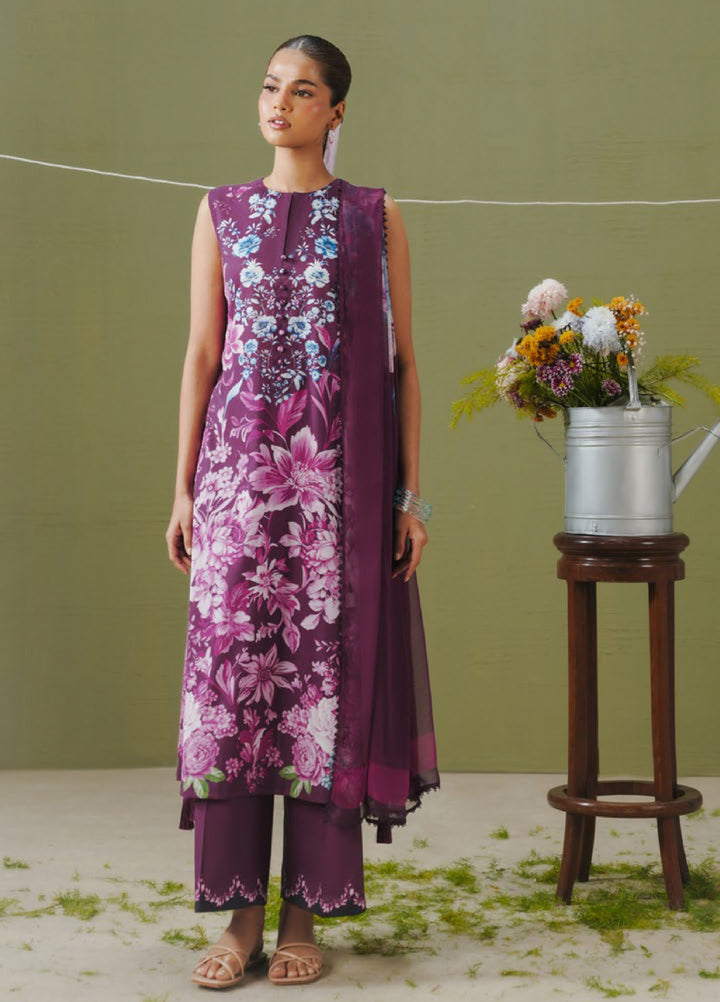 Coco by Zara Shahjahan Unstitched Printed Lawn 3 Piece Suit CZS26PS ZCP-26 06 B - Summer Collection