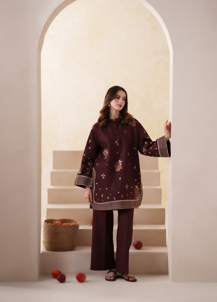 Neeshay Women RTW Embroidered Lawn 2 Piece Suit NSH26RL SB-17 - Casual Collection