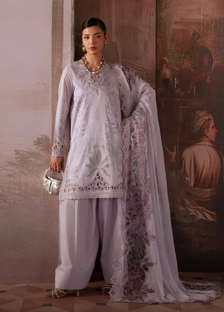 Feya by Nureh Unstitched Embroidered Lawn 3 Piece Suit NU26ULF FE-20 - Eid Collection