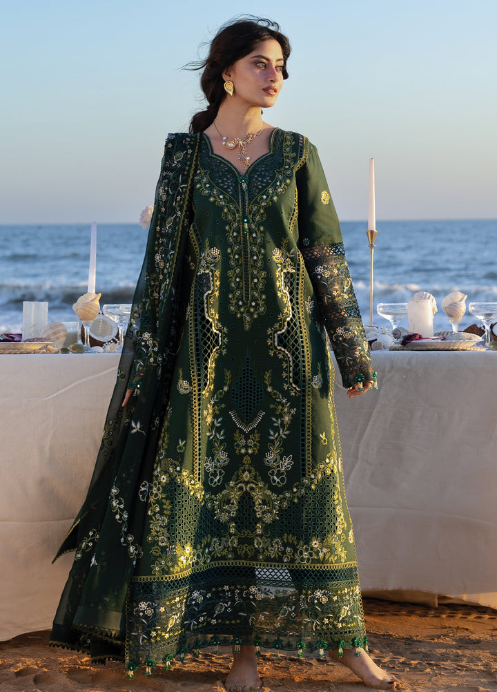 Sirene by Mahnur Unstitched Embroidered Lawn 3 Piece Suit MN26USL S-03 - Summer Collection