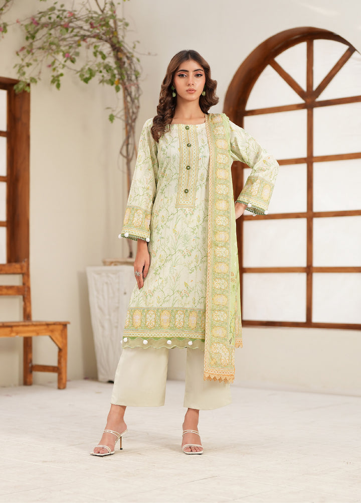 Salina by Regalia Textile Unstitched Printed Lawn 3 Piece Suit RG26DPS D-4 - Summer Collection