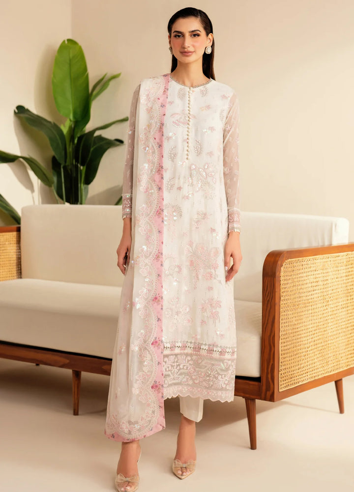 Xenia Formal Unstitched Luxury Chiffon Suits 3 Piece XE25FL Reve - Formals Collection