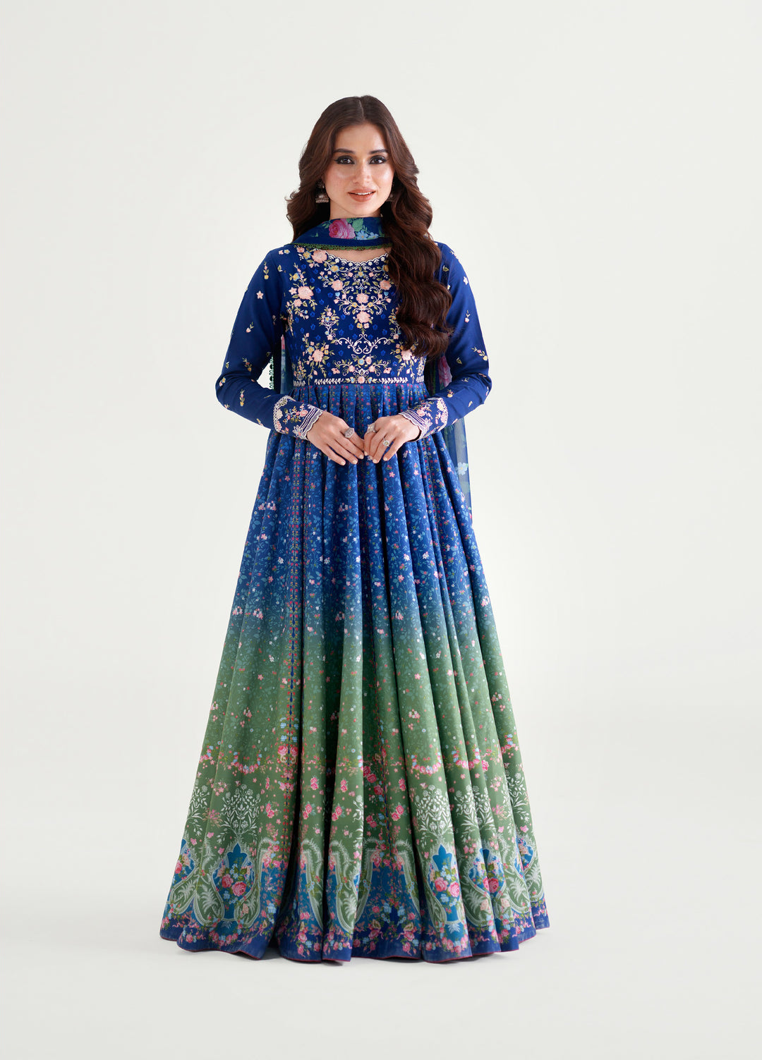 Amour by Bin Ilyas Unstitched Printed Lawn 3 Piece Suit BI26ULA 189A - Festive Collection