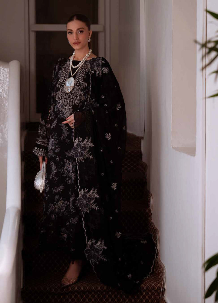 Maya by Nureh Unstitched Embroidered Swiss Lawn 3 Pcs Suit NU26UM NS-164 - Summer Collection