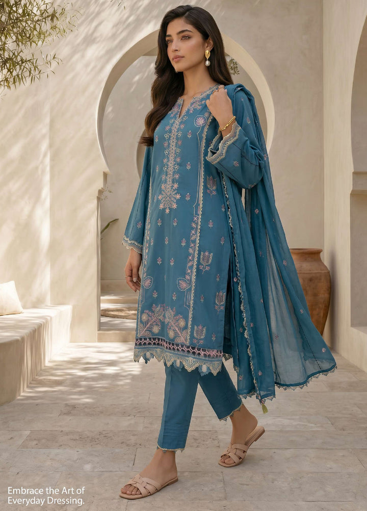 Zellbury Unstitched Embroidered Lawn 3 Piece Suit ZB26UVIII WUS26E30905 - Casual Collection
