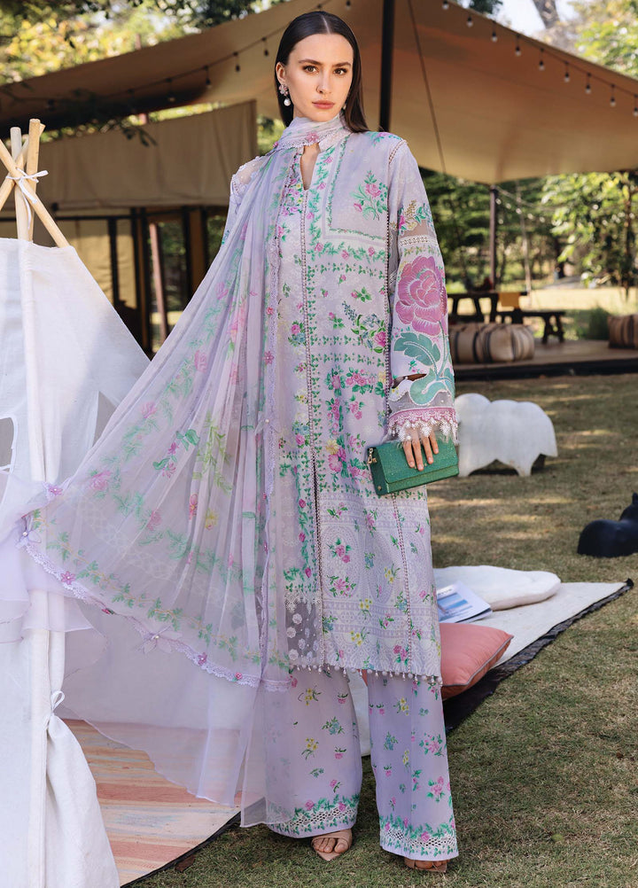 M Prints by Maria B Unstitched Printed Lawn 3 Piece Suit MB26UMP D-04 A - Summer Collection