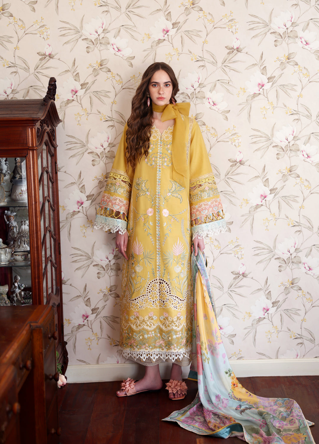 Belle Saison by Esmel Unstitched Embroidered Lawn 3 Piece Suit EML26ULB Belinea EUNSS260201 - Festive Collection