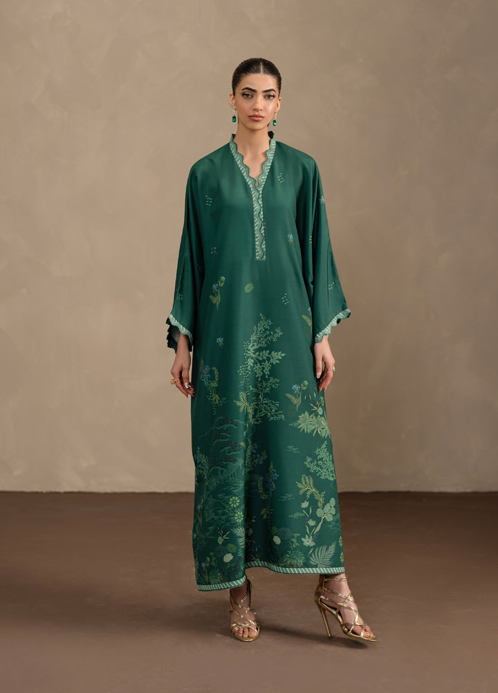 Seran Women Pret Printed Poly Cambric Kaftaan SN26PK D-3 Verdara - Casual Collection