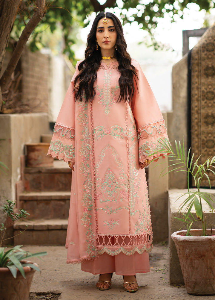 Satrangi by Mahnur Unstitched Embroidered Lawn 3 Piece Suit MN26ULS S-05 - Summer Collection