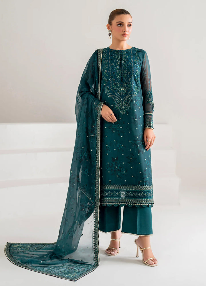 Xenia Formal Unstitched Luxury Chiffon Suits 3 Piece XE25FL Aura - Formals Collection