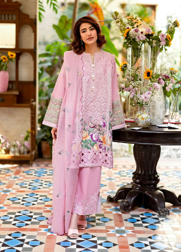 Astoria by Mushq Unstitched Embroidered Lawn 3 Piece Suit MQ26UAL 308-Arabil - Festive Collection