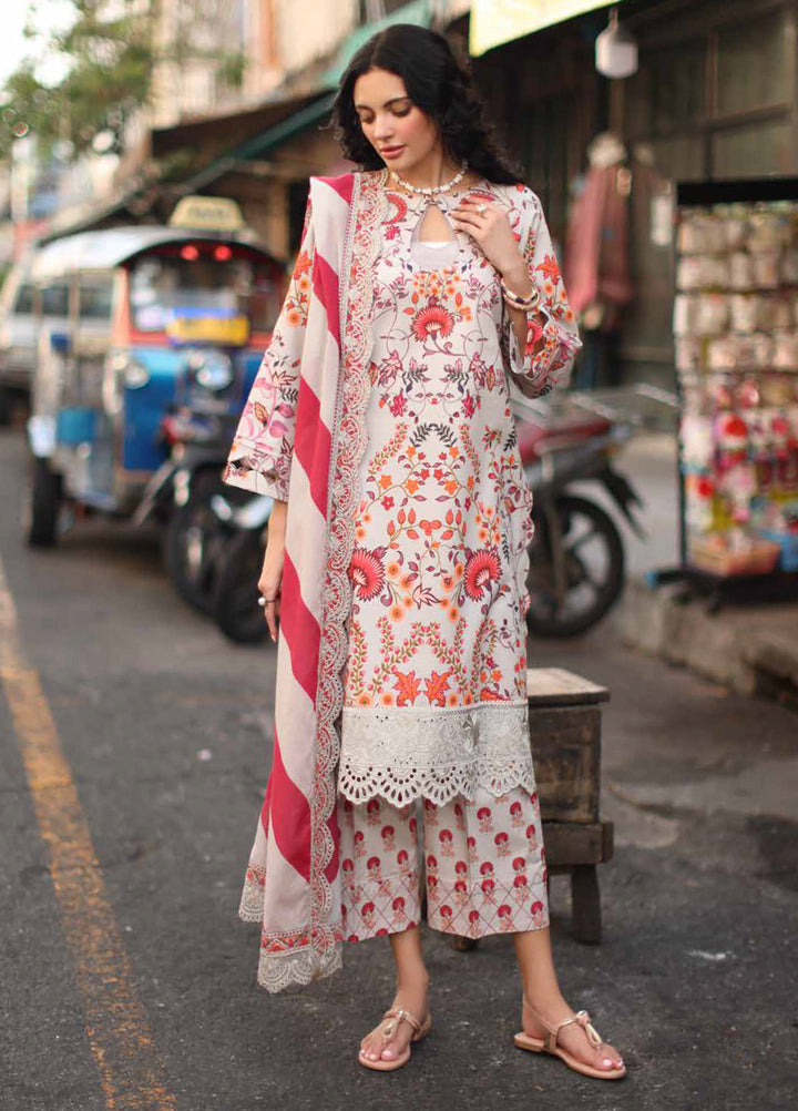 Signature by Charizma Unstitched Printed Lawn 3 Piece Suit CHR26USL CS6-01 - Summer Collection