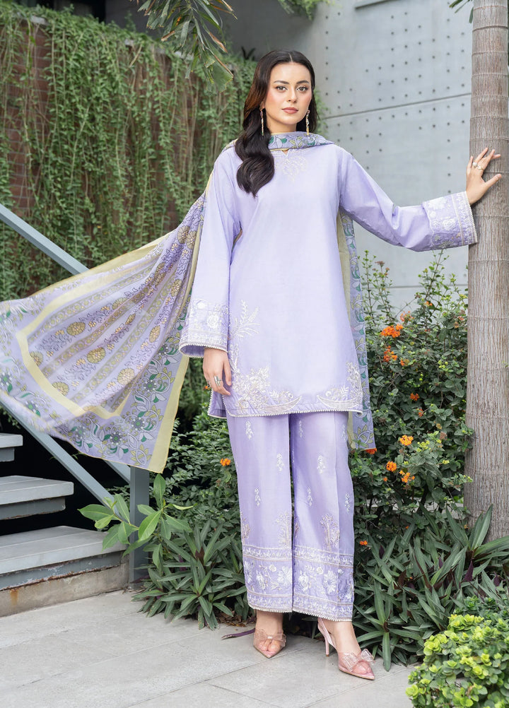 Solid Story by Panache Pret Solids Lawn 3 Piece Solene