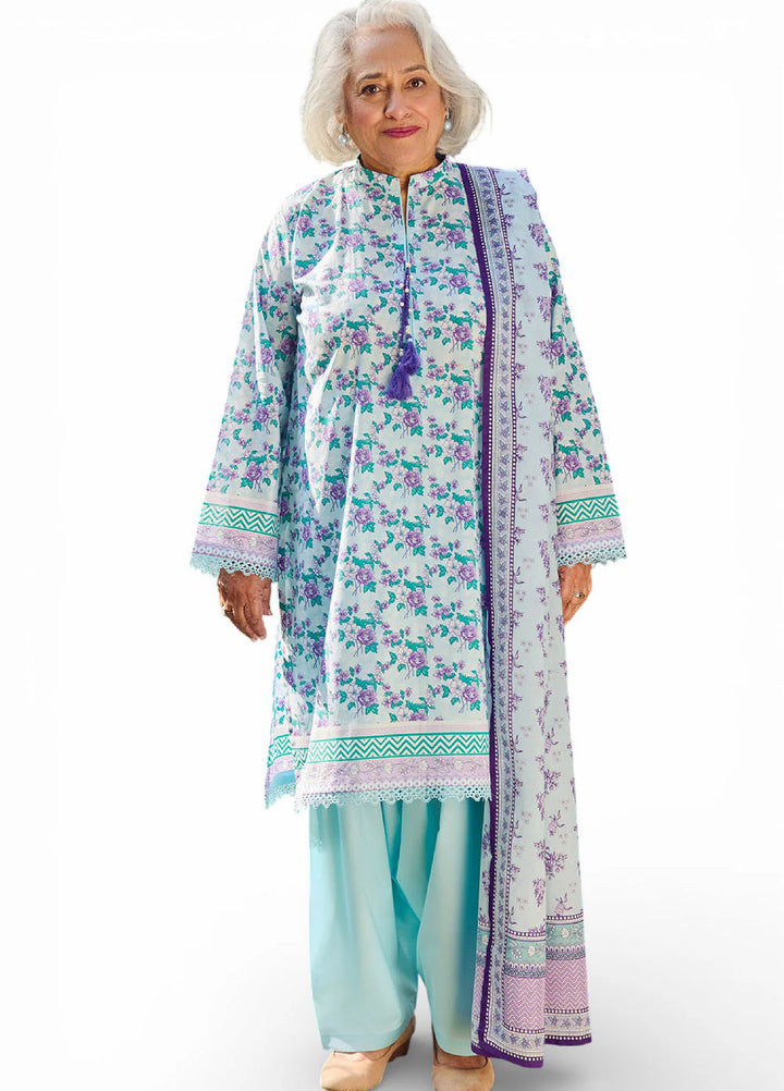 Tribute To Mother by Gul Ahmed Unstitched Printed Lawn 3 Piece Suit GA26UTM CL-62086 B - Summer Collection