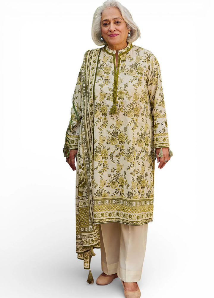 Tribute To Mother by Gul Ahmed Unstitched Printed Lawn 3 Piece Suit GA26UTM CL-62118 A - Summer Collection