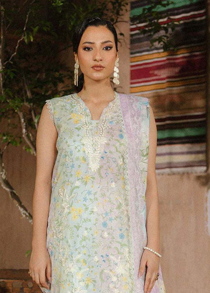Rangkari by Ayleen Unstitched Embroidered Lawn 3 Piece Suit AY26ULR Dastaan - Eid Collection