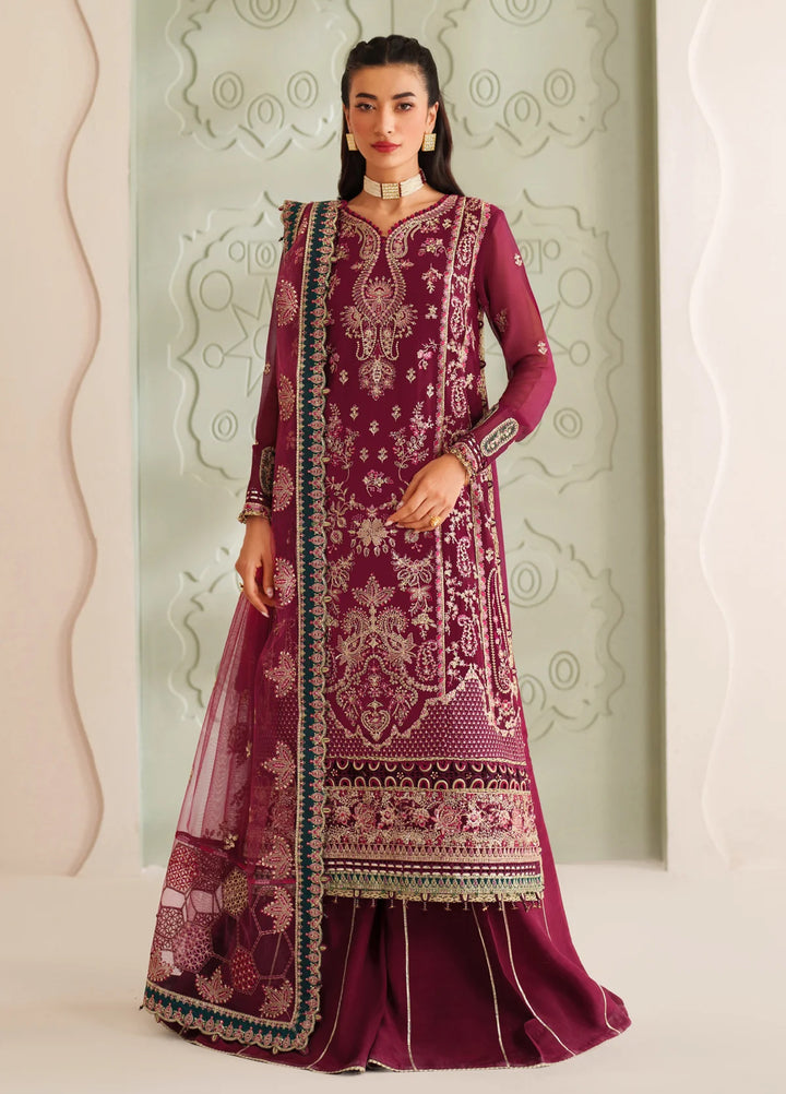 Xenia Formal Unstitched Luxury Chiffon Suits 3 Piece XE25FL Zeyara - Formals Collection