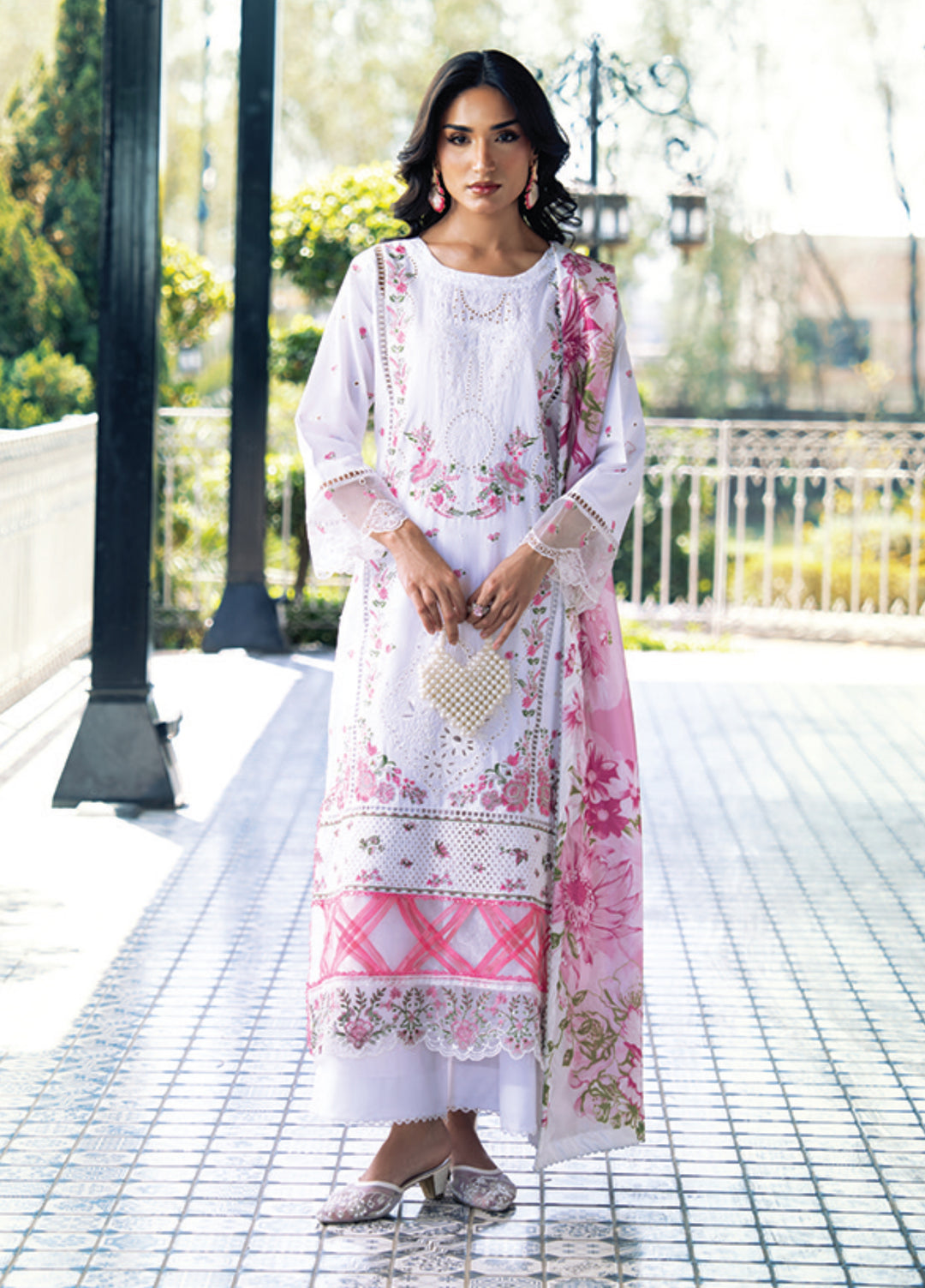 Raum by Sarb Unstitched Embroidered Lawn 3 Piece Suit RS26ULL RLL-01 - Eid Collection
