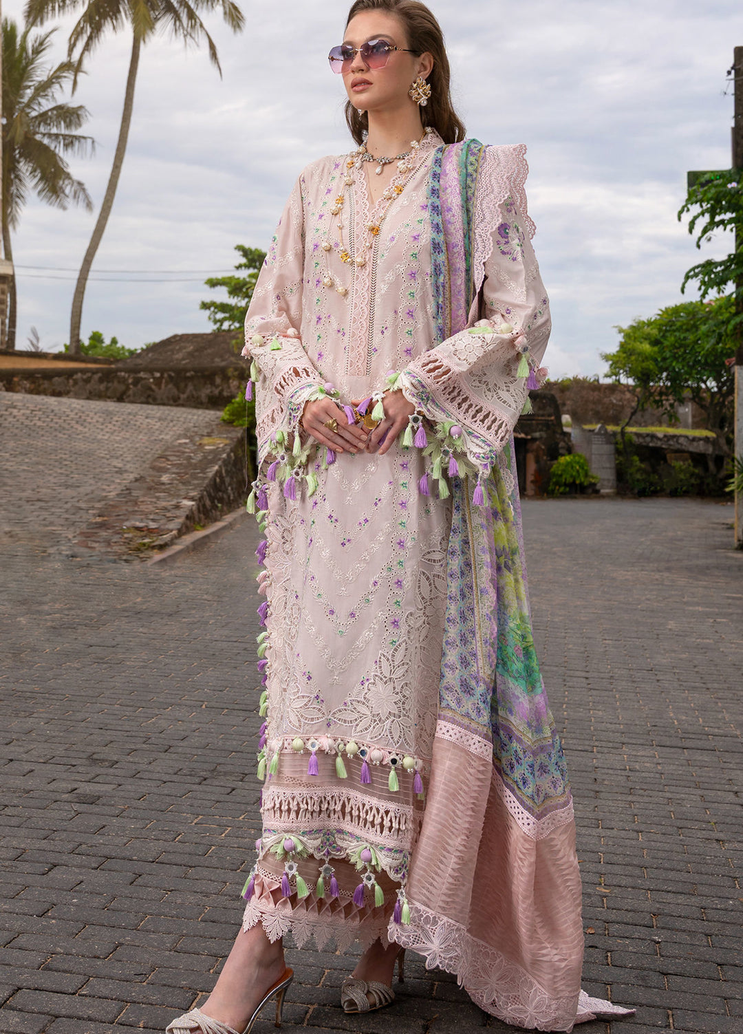 Neroli By Annus Abrar Unstitched Embroidered Lawn 3 Piece Suit ABR26UNL 05 Sofi - Festive Collection