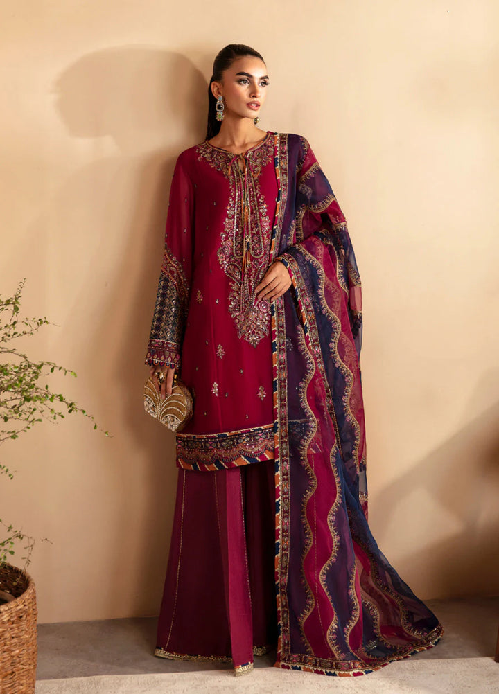 Xenia Formal Unstitched Luxury Chiffon Suits 3 Piece XE25FL Mehkash - Formals Collection