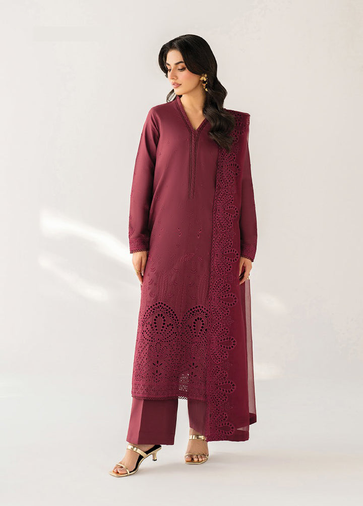 Le'essence by Xenia Formals Unstitched Embroidered Lawn 3 Piece Suit XE26UL D-09 Calais - Summer Collection