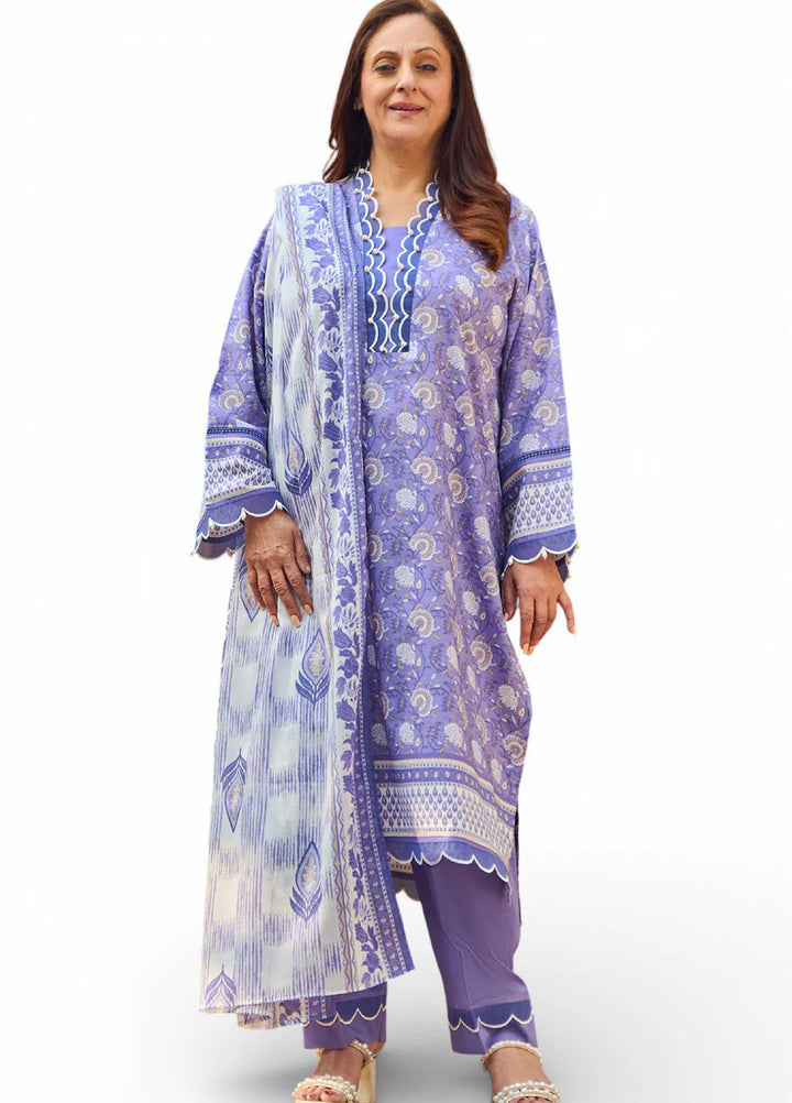 Tribute To Mother by Gul Ahmed Unstitched Printed Lawn 3 Piece Suit GA26UTM CL-52692 A - Summer Collection