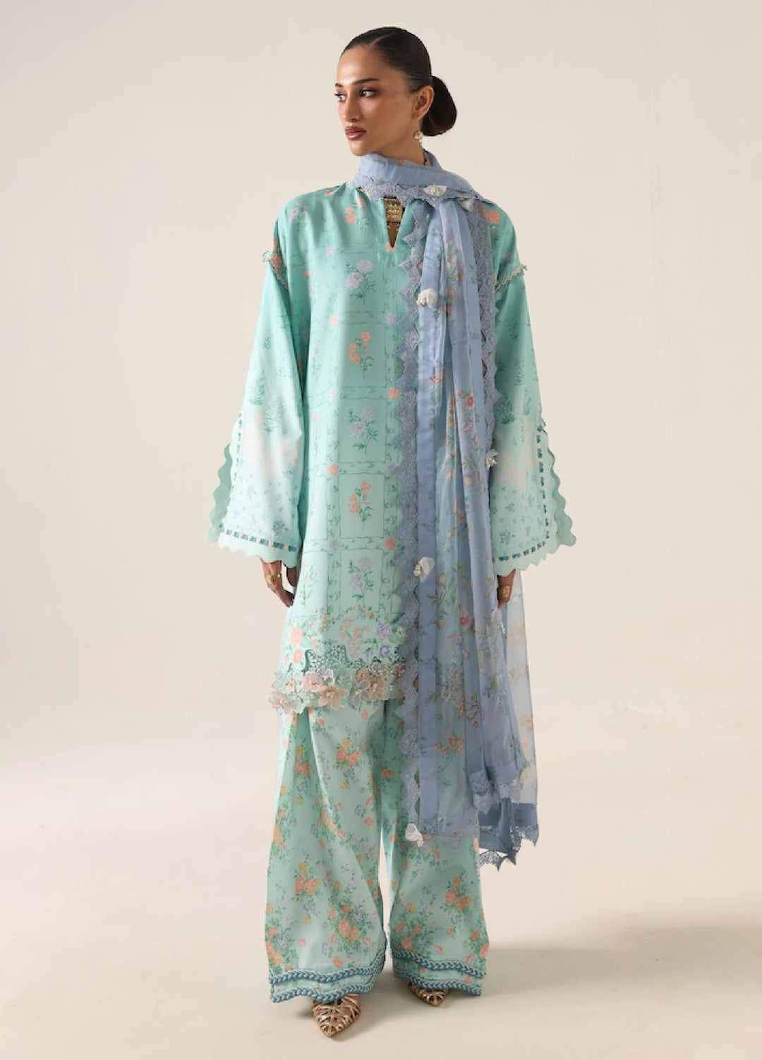 Neoma Prints by Republic Unstitched Embroidered Lawn 3 Piece Suit RW26UNP RSP-01 - Summer Collection