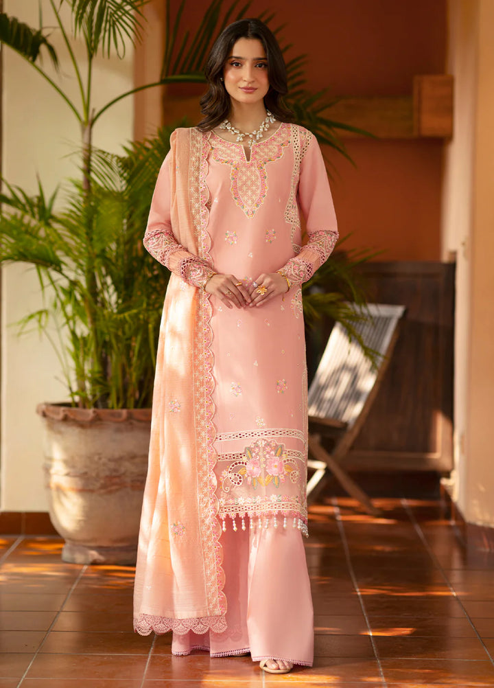 Angan by Mahnur Unstitched Embroidered Lawn 3 Piece Suit MN26UAL AAN-004 - Summer Collection