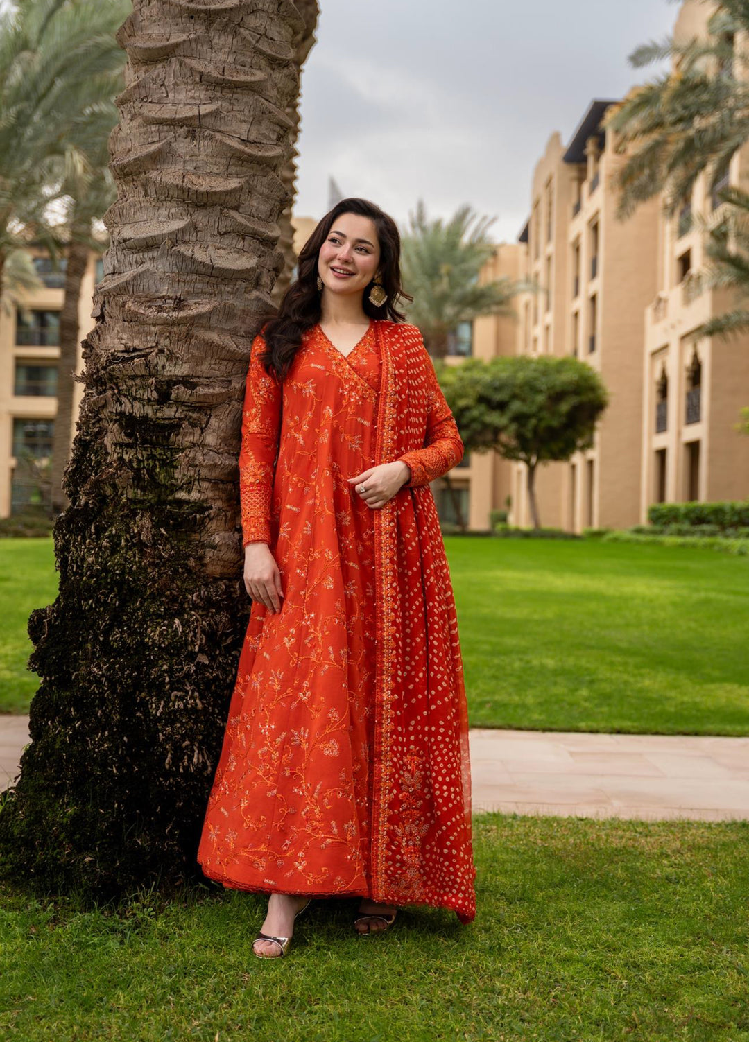 AYA by Faiza Saqlain Unstitched Embroidered Luxury Lawn 3 Piece Suit FS26UAL DENISA - Festive Collection