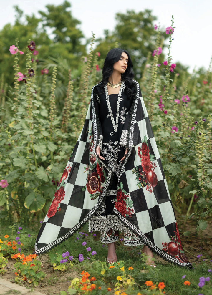Zainab Chottani Unstitched Embroidered Lawn 3 Piece Suit ZC26ULE Fia 03 - Eid Collection